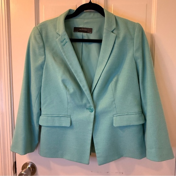 The Limited Blue Blazer Classic Notched Lapel Tailored Fit - Picture 3 of 12